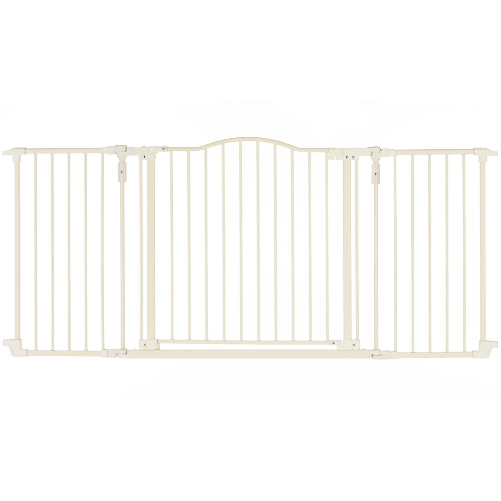 North States Supergate Deluxe Dcor Metal Gate Linen Hardware Mount 4954 13 5130xIIl zL