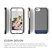 iPhone SE case, elago [Glide][Metallic Dark Gray / Jean Indigo] - [Mix and Match][Premium Armor][True Fit] - for iPhone SE/5/5S