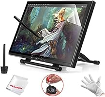 Ugee UG-1910B 19" Graphics Drawing Pen Tablet Monitor Pen Display with 2 Original Pens, 2 USB Cables, Screen Protector and Pergear Clean Kit