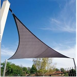Coolaroo Bluestone Square Sail Shade - 5.4m
