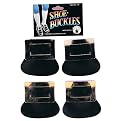 Colonial Silver Shoe Buckles Costume Accessory Set