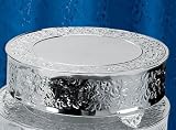 Hampton Round Silver Plated Wedding Cake Stand 20