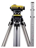24X SAL N Series Auto Level, graduated in degrees: # 55-SAL24ND, plus #60-ALQCI20 tripod, and #06-808C rod - B00004TRBJ
