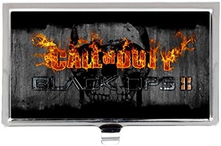 Faze Call Of Duty Black Custom Rectangle Business Name Card Case,Stainless Steel Good quality card box holder