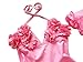 Chinaface Baby Girls Princess Flower Flounced One Piece Swimsuit w/Hat