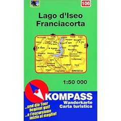 Kompass Karten, Lago d' Iseo