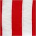 Soft Knit Striped Scarf - Red & White Image #2
