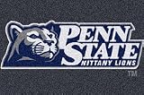 Penn State Nittany Lions 33 x 45 Team Door Mat - With Verbiage