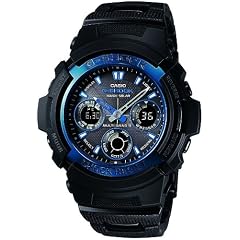 [カシオ]CASIO 腕時計 G-SHOCK ジーショック BLACK×BLUE Series タフソーラー 電波時計 MULTIBAND 5 AWG-100BC-1BJF メンズ