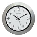 Plastic Atomic Wall Clock - Pearl