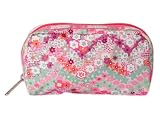 LeSportsac[レスポートサック] 6511-2117　化粧ポーチ 3 Zip Cosmetic (レクタングラーコスメティック) GARDEN PATH (ガーデンパス) 並行輸入品 レスポ