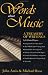 Search : Words about Music: A Treasury of Writings