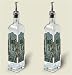 Kitchen & Housewares : Artworks olive oil bottle ~ Wolf in Trees ~ set of 2 bottles~ code 694