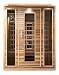 Precision Therapy Cedar 3 Person Ceramic Heater Far Infrared Sauna - ETL Approved