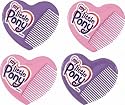 My Little Pony Heart Combs 4 Pack