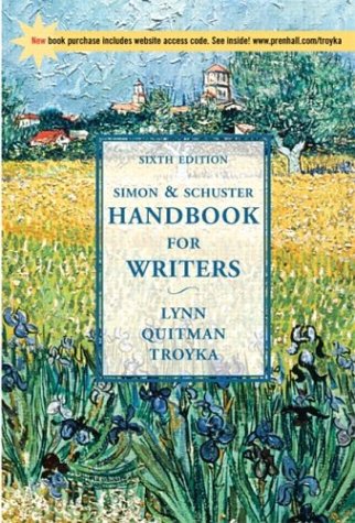 Simon and Schuster Handbook with E-book and 2003 MLA Update, Sixth Edition