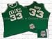 1985 - 1986 Boston Celtics Road (Green) Throwback Jersey From Mitchell and Ness, With #33 and 'Bird'