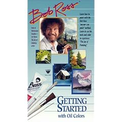 Bob Ross Getting Started 1 Hour DVD-Oil Painting