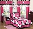 Girls Soccer Childrens Bedding 4pc Twin Set