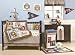 Kids Line Four Piece Crib Bedding Set, Animal All Stars