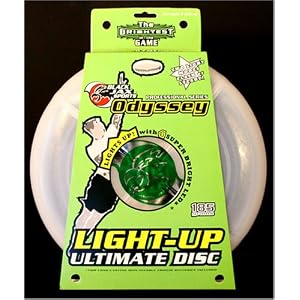 Click here to see all customer reviews now Black Jax Odyssey - Light Up Frisbee - Green