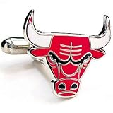 Chicago Bulls NBA Logo'd Executive Cufflinks w/Jewelry Box by Cuff Links