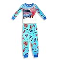 Nascar - Toddler Boys Long Sleeved Pajama Set, Blue, White