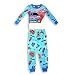  : Nascar - Toddler Boys Long Sleeved Pajama Set, Blue, White