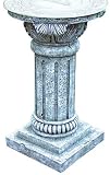 Echo Valley 9181 Florentine Resin Pedestal Column for Gazing Globe or Sundial