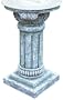 Echo Valley 9181 Florentine Resin Pedestal Column for Gazing Globe or Sundial