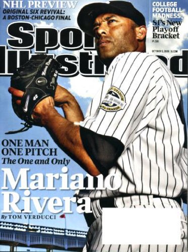 Sports Illustrated October 5 2009 Mariano Rivera/New York Yankees on Cover, NHL Preview, Bill Belichick/Retooling the New England Patriots, University of Cincinnati Bearcats Football, Chris Peterson/Denver Nuggets