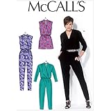 McCall Pattern Company M7099 Misses' Romper and Jumpsuit, Size A5