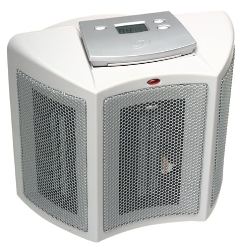 Galileo Digital Triple Ceramic Heater 10 710w x 8 45d x 10h Gray