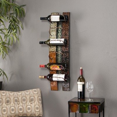 Image of Catania Wall-Mount Wine Storage Rack