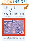 Chaos and Order: Complex Dynamics in Literature and Science (New Practices of Inquiry)
