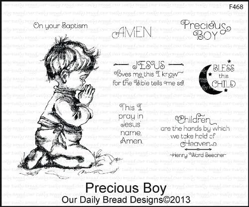 Our Daily Bread Cling Stamps - Precious Boy