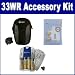 Pentax Optio 33WR Digital Camera Accessory Kit includes: SDC-21 Case, ZELCKSG Care & Cleaning, SB257 Charger