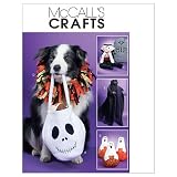 McCall's Patterns M6179 Ghost Pumpkin in 2 Sizes, Shrouded/Vampire Greeters, Treat Bag and Pet Collar, One Size Only