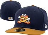 Montgomery Biscuits Blue/Gold On-Field Authentic 5950 Fitted Hat