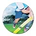 Field Hockey Sport Round Mouse Pad
