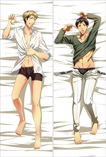 Anime WOW NEW Anime Dakimakura Pillow Case Attack on Titan Jean Kirschstein NK060 (150*50cm)