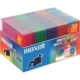 Pocket CD Slim Jewel Cases, 30 Pack