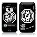 Dharma Black Design Protector Skin Decal Sticker for Apple 3G iPhone / iPhone 3GS 3G S