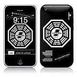 Dharma Black Design Protector Skin Decal Sticker for Apple 3G iPhone / iPhone 3GS 3G S