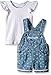 Nannette Girls' 2 Piece Shortall Set