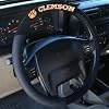 NCAA Clemson Tigers Poly-Suede Steering Wheel Cover