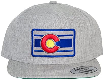 Colorado Limited Colorado Flag Snapback Hat- Heather Classic