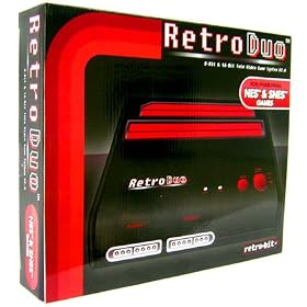 Retro Duo Twin Video Game System NES & SNES