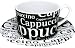 Konitz Cappuccino Writing On Black 7-Ounce Cup and Saucer Black