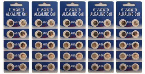 50 Powertron 371 AG6 Watch Batteries